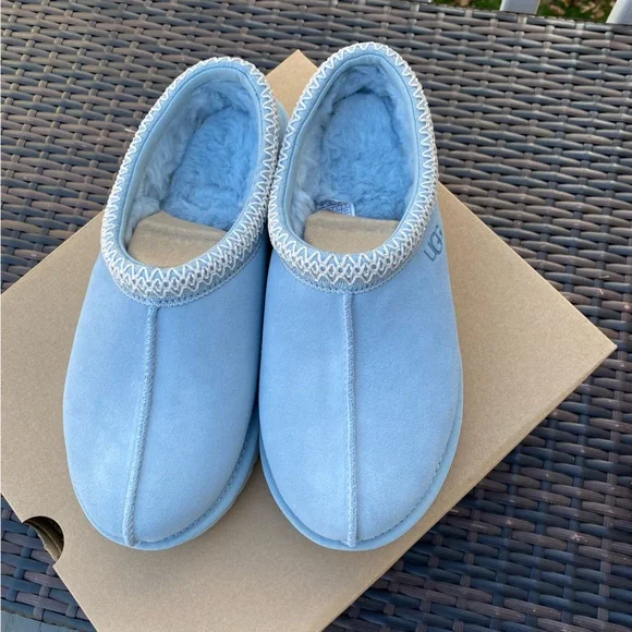 UGG Tasman Light Blue Slippers woman size 9 - Picture 2 of 5